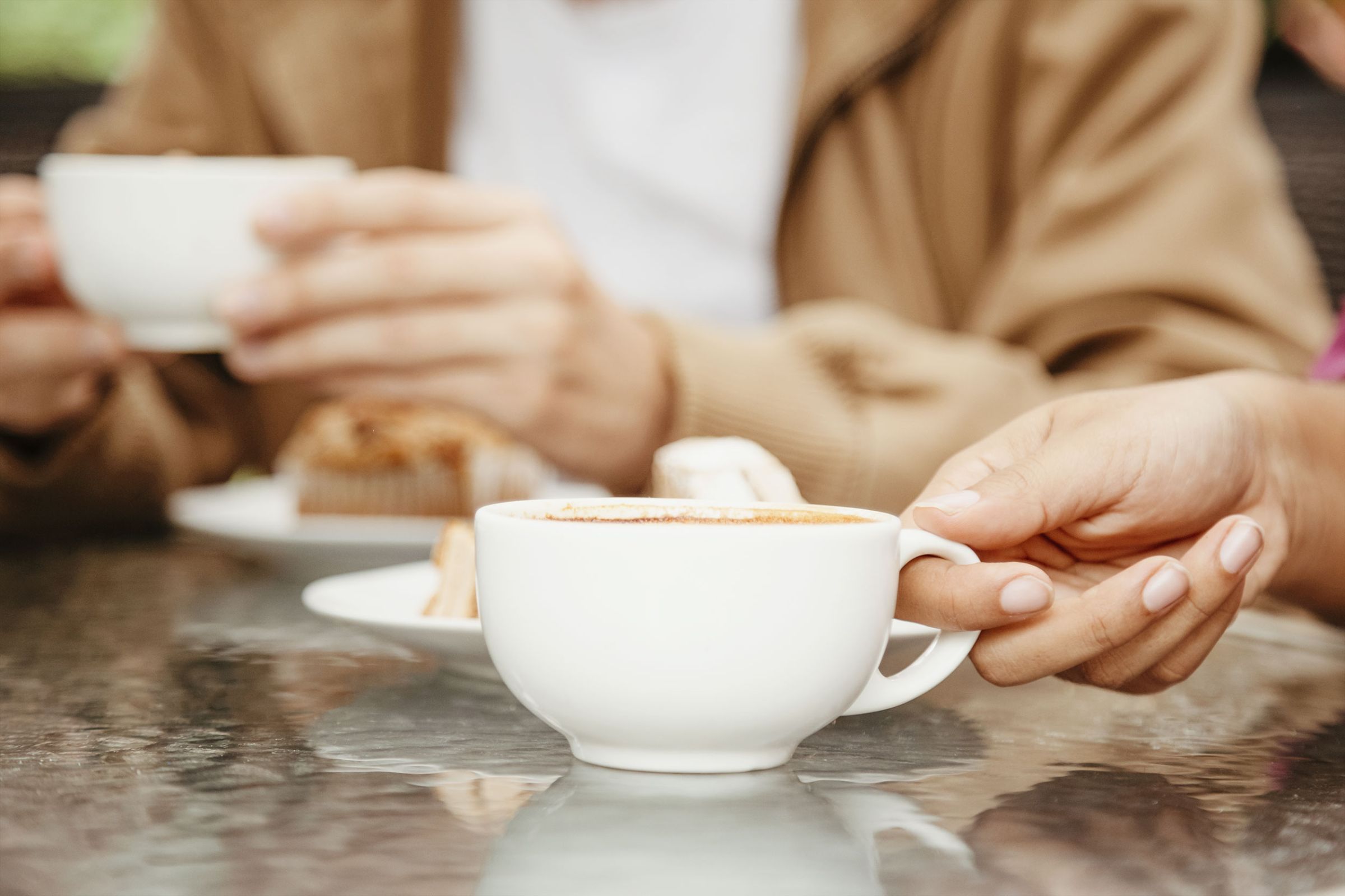 caffeinne when drink coffee