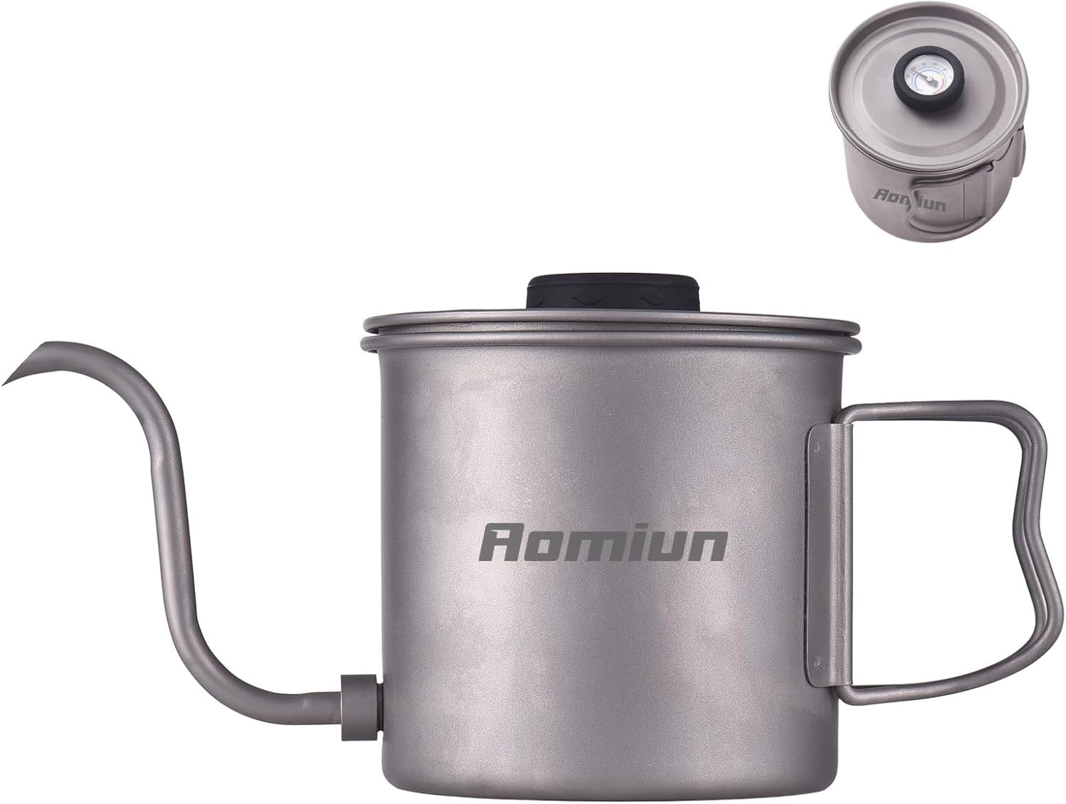 Aomiun Titanium Gooseneck Kettle