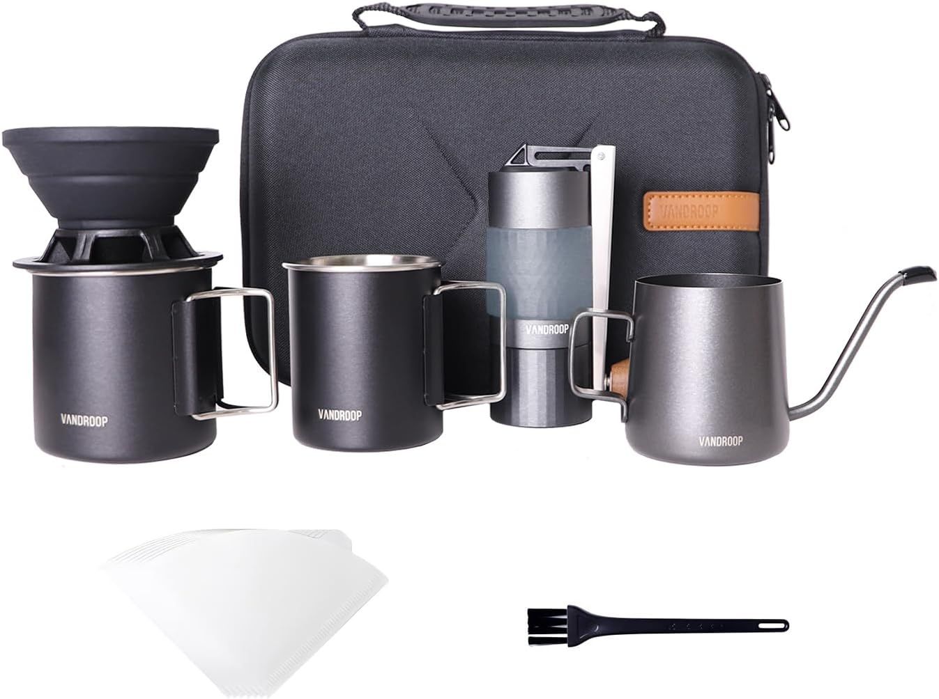 Vandroop Portable Collapsible Gooseneck Kettle