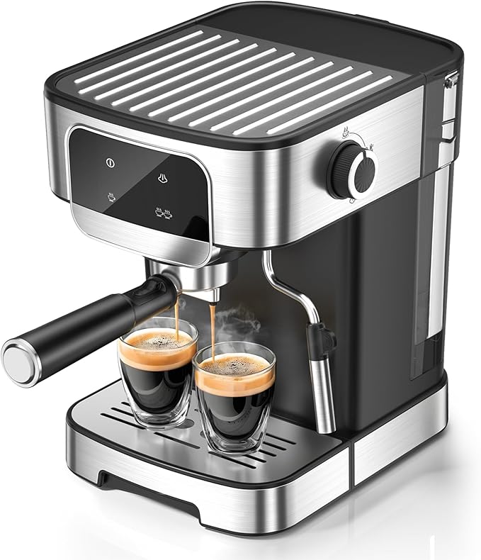 Lertin 20‑Bar Compact Espresso